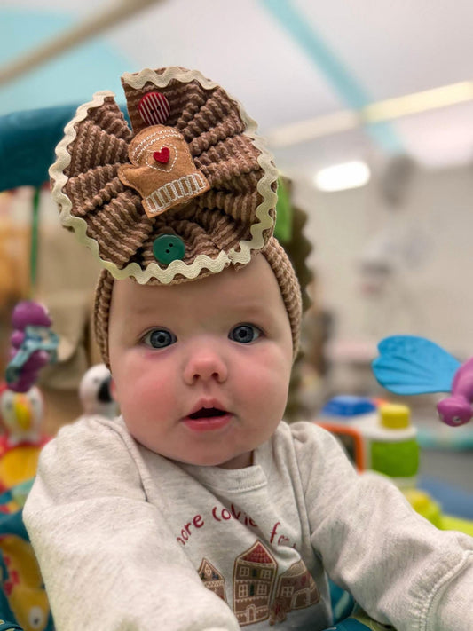 Gingerbread headwrap